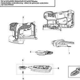 Black & Decker BDCDS18 spare parts