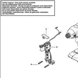 Black & Decker BDCIM18 IMPACT DRIVER spare parts