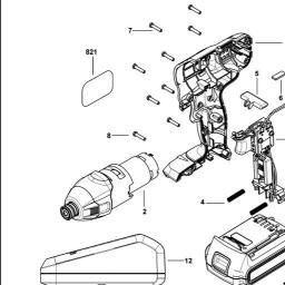 Black & Decker BDCIM18K1 spare parts