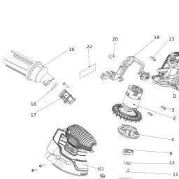 Black & Decker BDCROS18 spare parts
