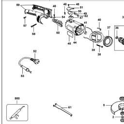 Black & Decker BDGL2218 ANGLE GRINDER spare parts