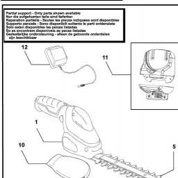 Black & Decker BDGS36 spare parts