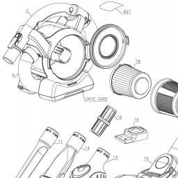 Black & Decker BDH1620FLFH 16V MAX LITHIUM FLEX spare parts
