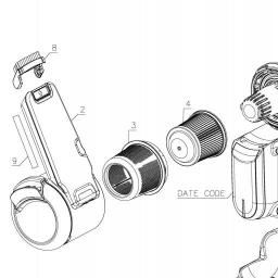 Black & Decker BDH1800PL 18V LITH VAC spare parts