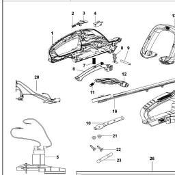 Black & Decker BDHT18 spare parts