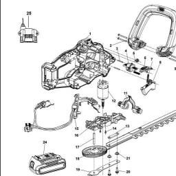Black & Decker BDHT185L1 spare parts