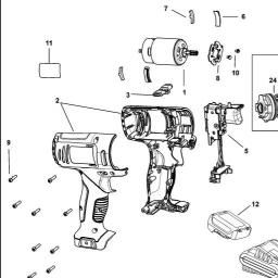 Black & Decker BDI12 spare parts