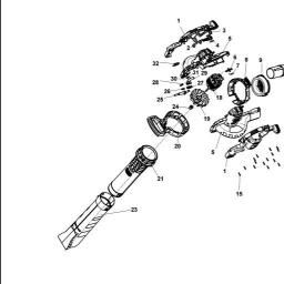 Black & Decker BEBLV290 spare parts