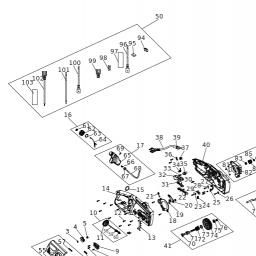Black & Decker BECS2245 spare parts