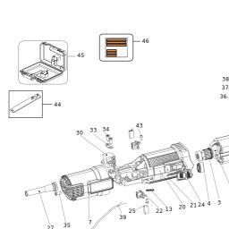 Black & Decker BEG110 spare parts