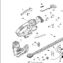 Black & Decker BEHT100 spare parts