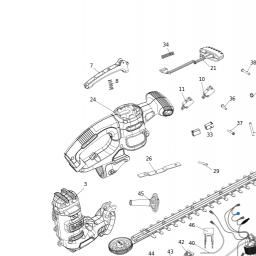 Black & Decker BEHT201 spare parts