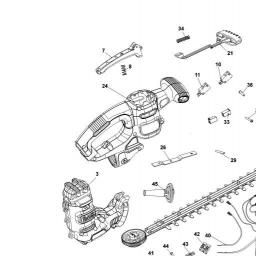 Black & Decker BEHT201K spare parts