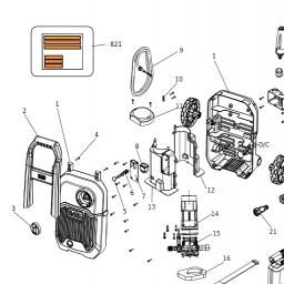 Black & Decker BEPW1600LLP spare parts
