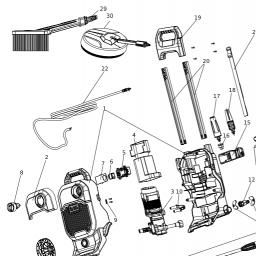 Black & Decker BEPW2000KIT spare parts