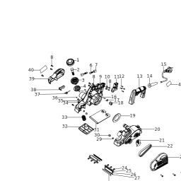 Black & Decker BEW712 spare parts