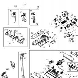 Black & Decker BHFEA640WP spare parts