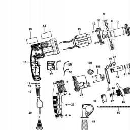 Black & Decker BPHR223K spare parts