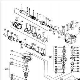 Black & Decker BPHR272K spare parts