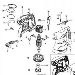Black & Decker BPRS3005 spare parts
