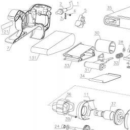 Black & Decker BR318 spare parts