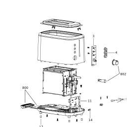 Black & Decker BXTOA821E spare parts