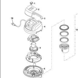 Black & Decker BXVC30XDE VACUUM CLEANER spare parts