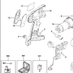 Black & Decker CD120GK Cordless Drill spare parts