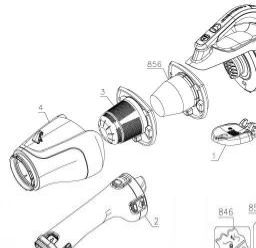 Black & Decker CHV1410 14.4V HAND VAC spare parts