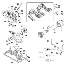 Black & Decker CS1250L spare parts