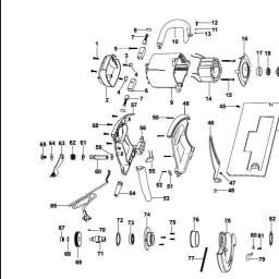 Black & Decker CS718 spare parts