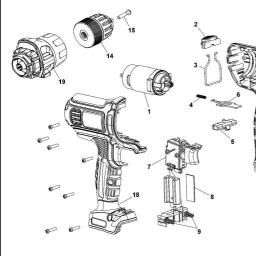 Black & Decker EVO183 MULTITOOL spare parts