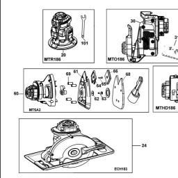 Black & Decker EVO185K6 spare parts