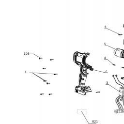 Black & Decker EVO185P1 spare parts