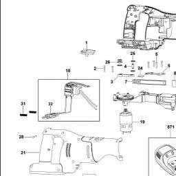 Black & Decker FS1800RS Reciprocating Saw spare parts