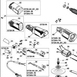 Black & Decker G720R spare parts