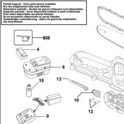 Black & Decker GKC1000L POWERED LOPPER spare parts
