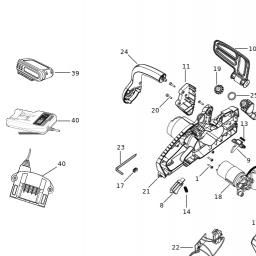 Black & Decker GKC1820L20 spare parts