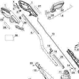 Black & Decker GL800 spare parts