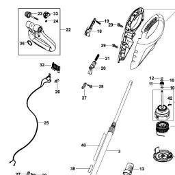Black & Decker GLC2500L CORDLESS STRING TRIMMER spare parts