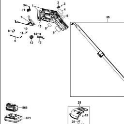 Black & Decker GLC36 CORDLESS STRING TRIMMER spare parts
