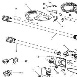 Black & Decker GPC1800NM PRUNER spare parts