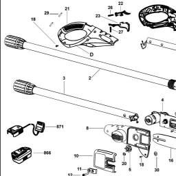 Black & Decker GPC1820LN PRUNER spare parts