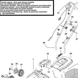 Black & Decker GR3000 ROTARY MOWER spare parts