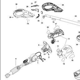 Black & Decker GTC800NM CORDLESS CLIPPER spare parts