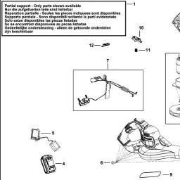 Black & Decker GWC1820PC spare parts