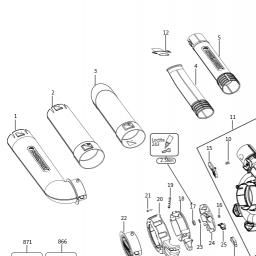 Black & Decker GWC3600L20 spare parts