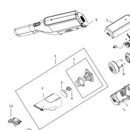 Black & Decker HLVC320B spare parts