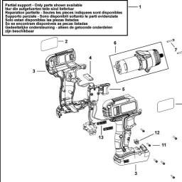 Black & Decker KFBCD001 spare parts