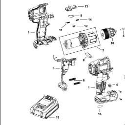 Black & Decker KFBCD701 spare parts